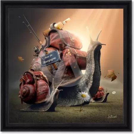 TABLEAU BINET ESCARGOT