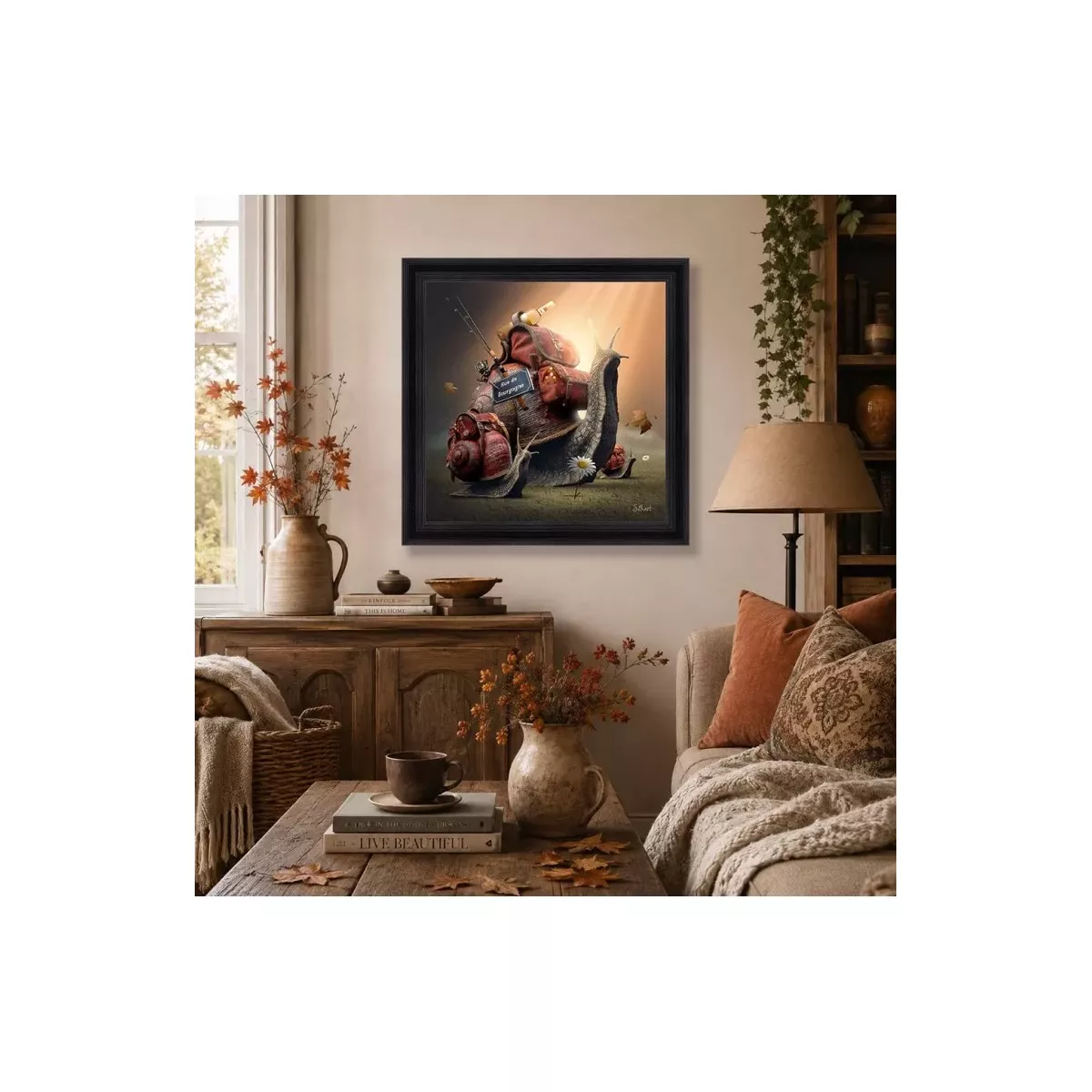 Tableau Binet Escargot