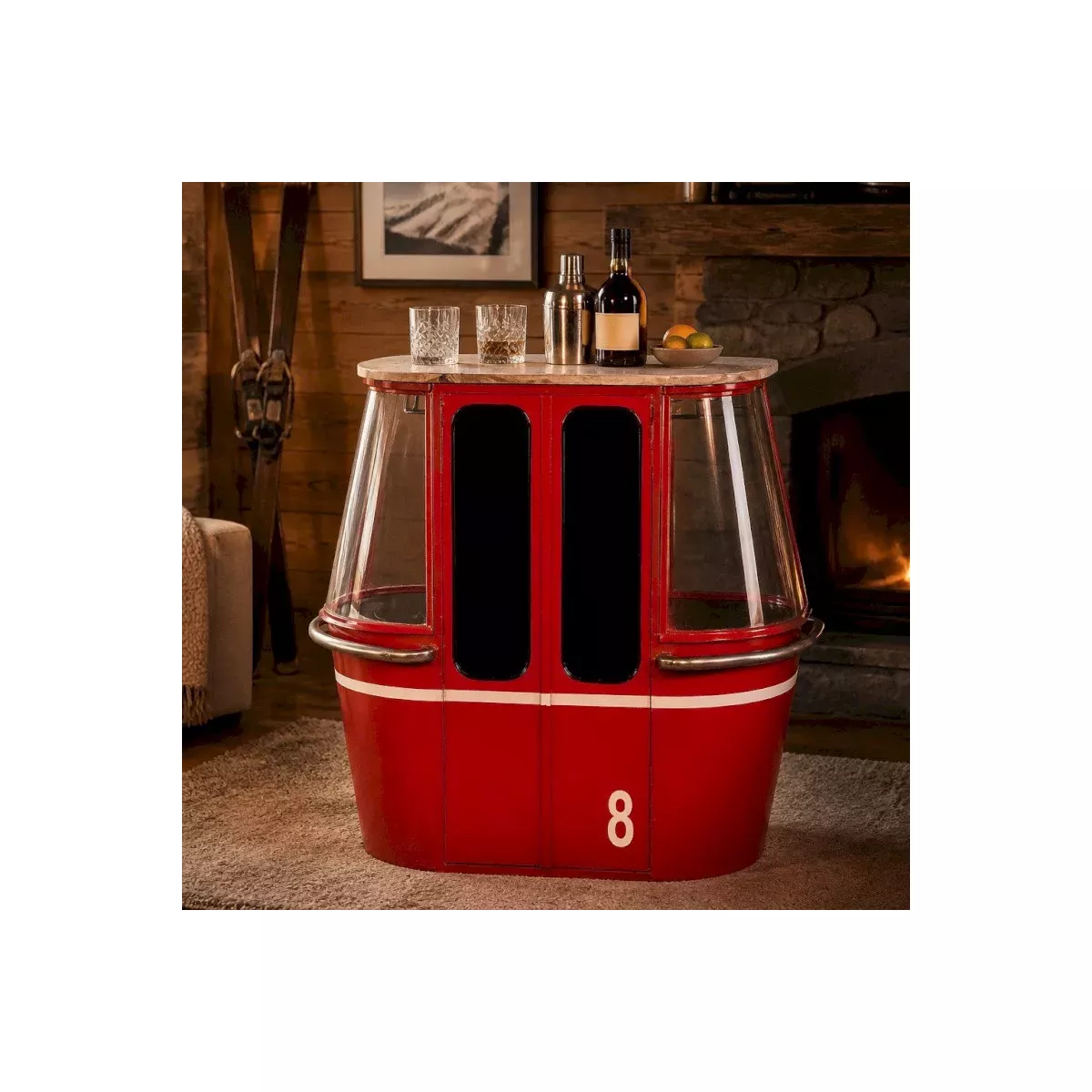Cabine-Bar Courchevel 106x104