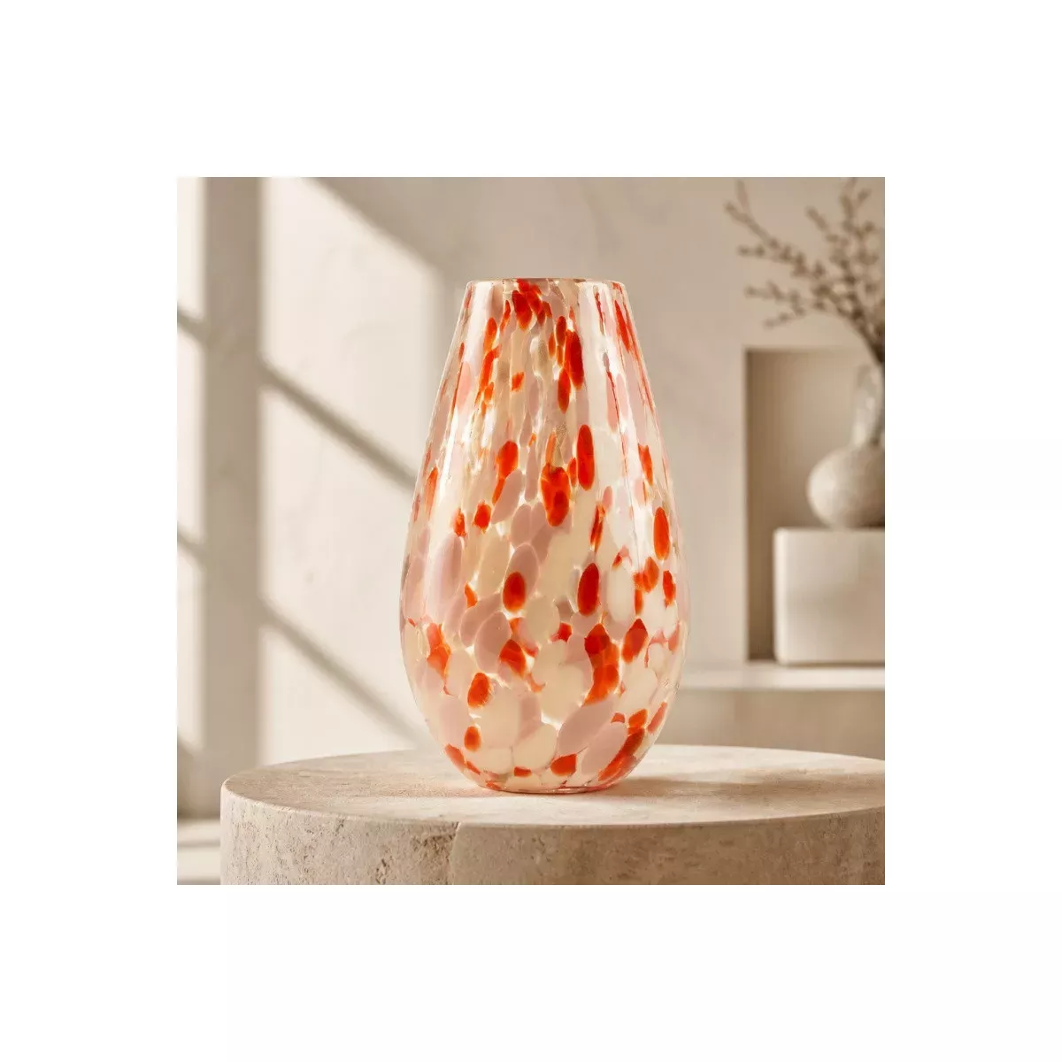 Vase en Pâte de Verre Nastasia H.29cm