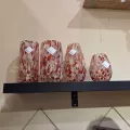 Vase en Pâte de Verre Nastasia H.29cm