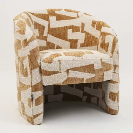 fauteuil donovan caramel