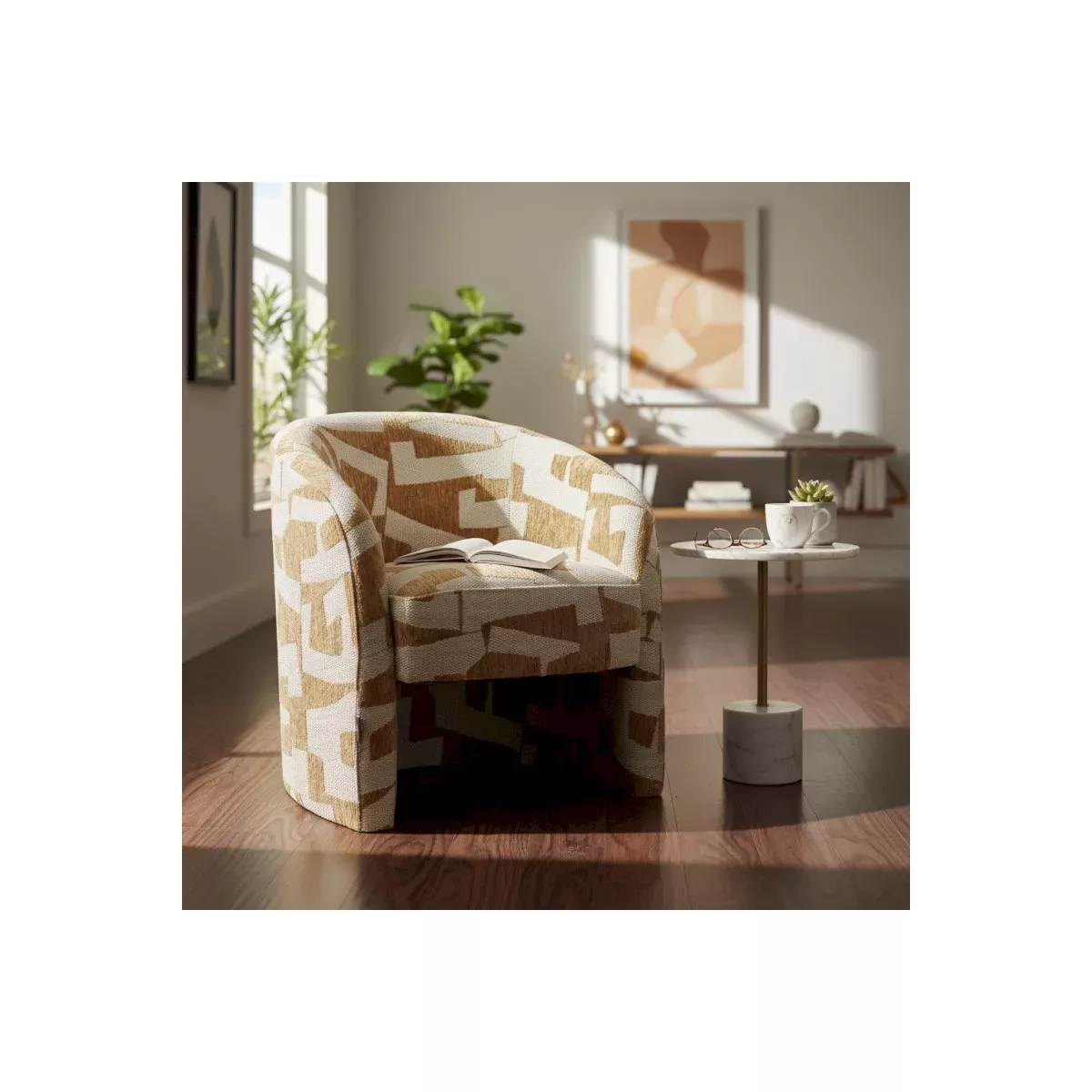 Fauteuil Donovan Caramel