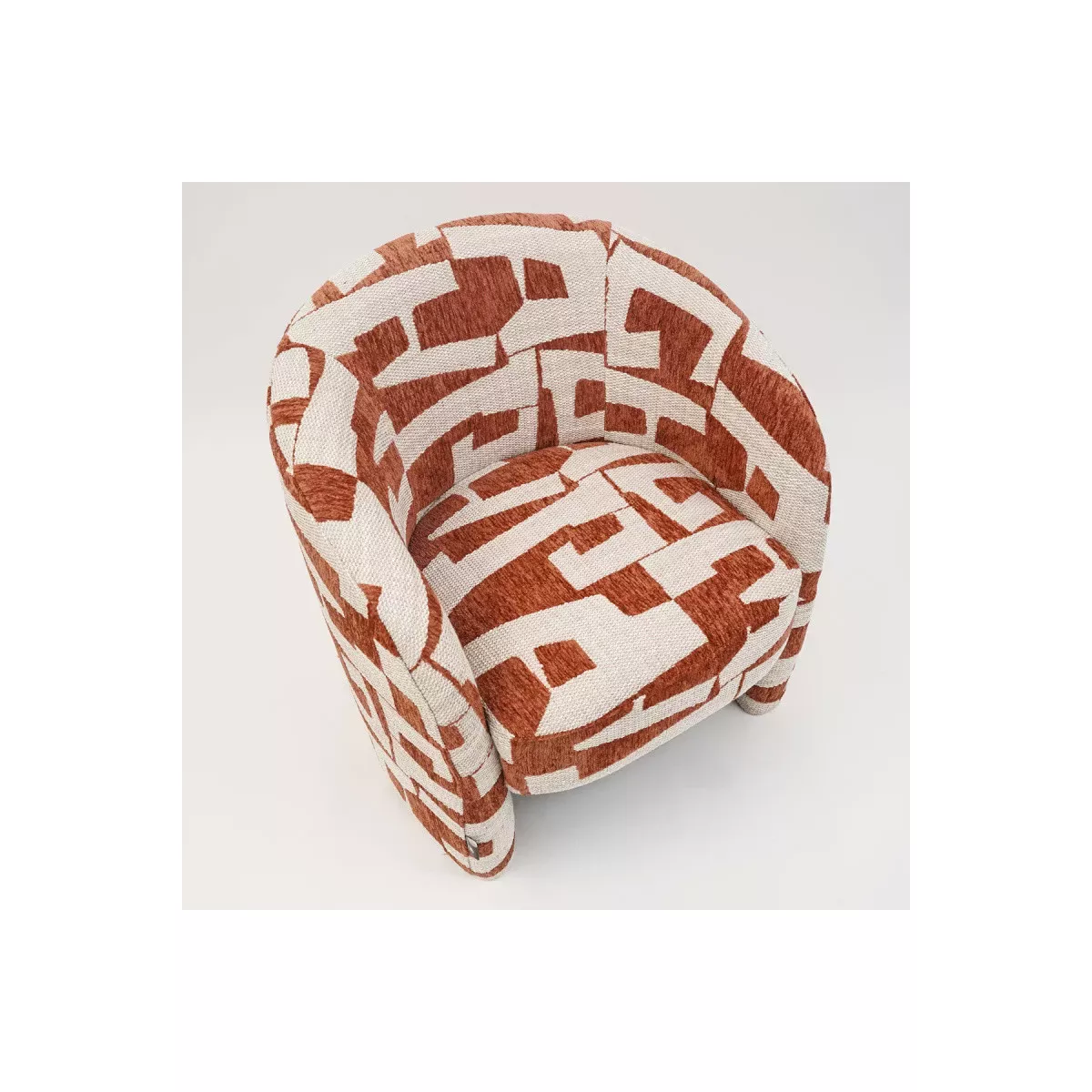 Fauteuil Donovan Terracotta