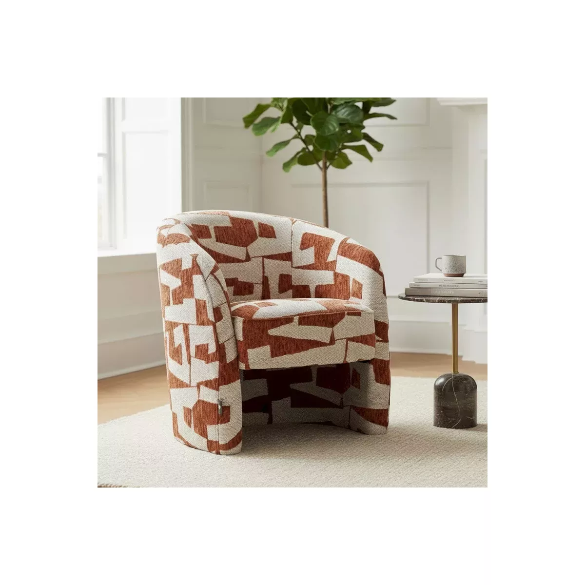 Fauteuil Donovan Terracotta