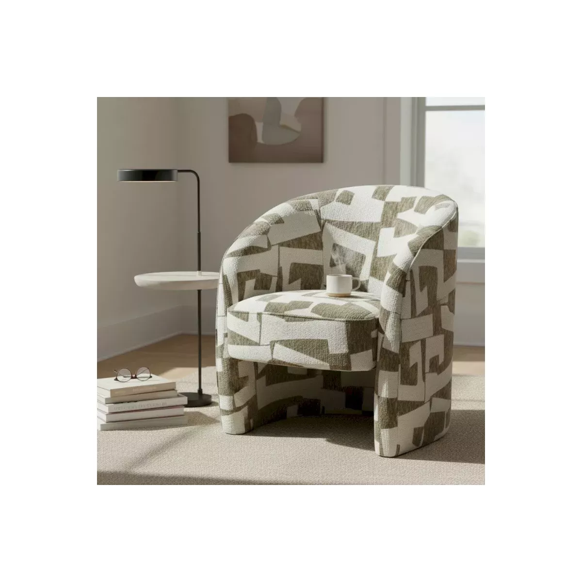 Fauteuil Donovan Kaki