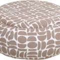 Table basse - Pouf Pierce Beige 97x97