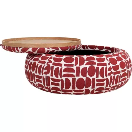 table basse pouf et coffre pierce