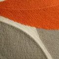 Coussin Abysse Fleurs Oranges 45x45
