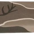 Plaid Paysage Kaki 130x170