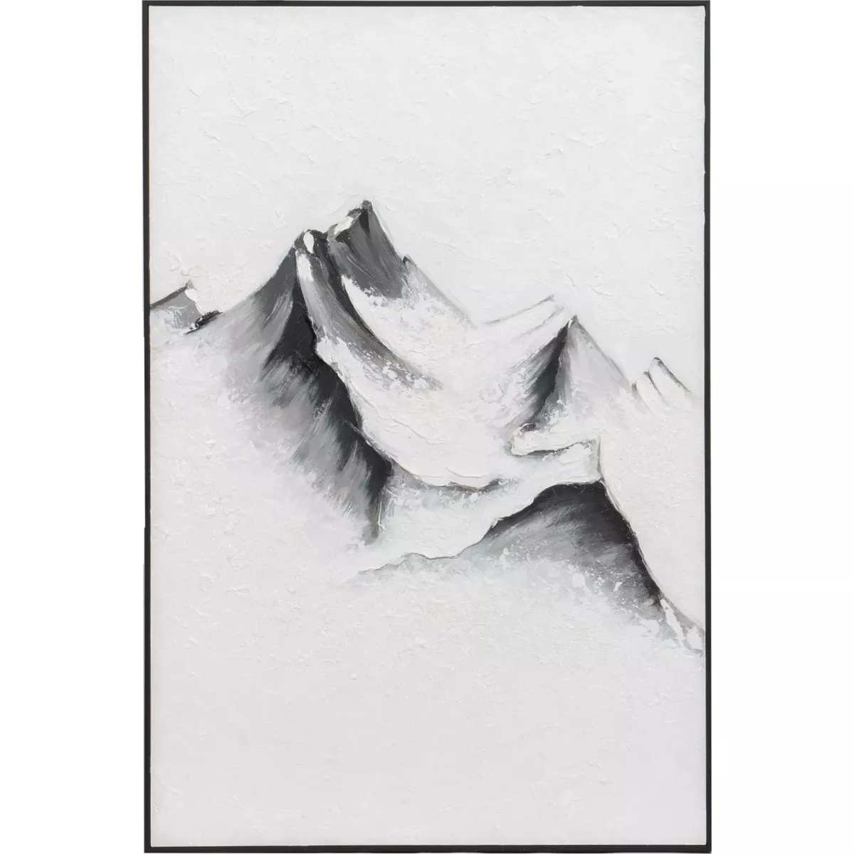 Tableau Sommet Enneigé 60x90