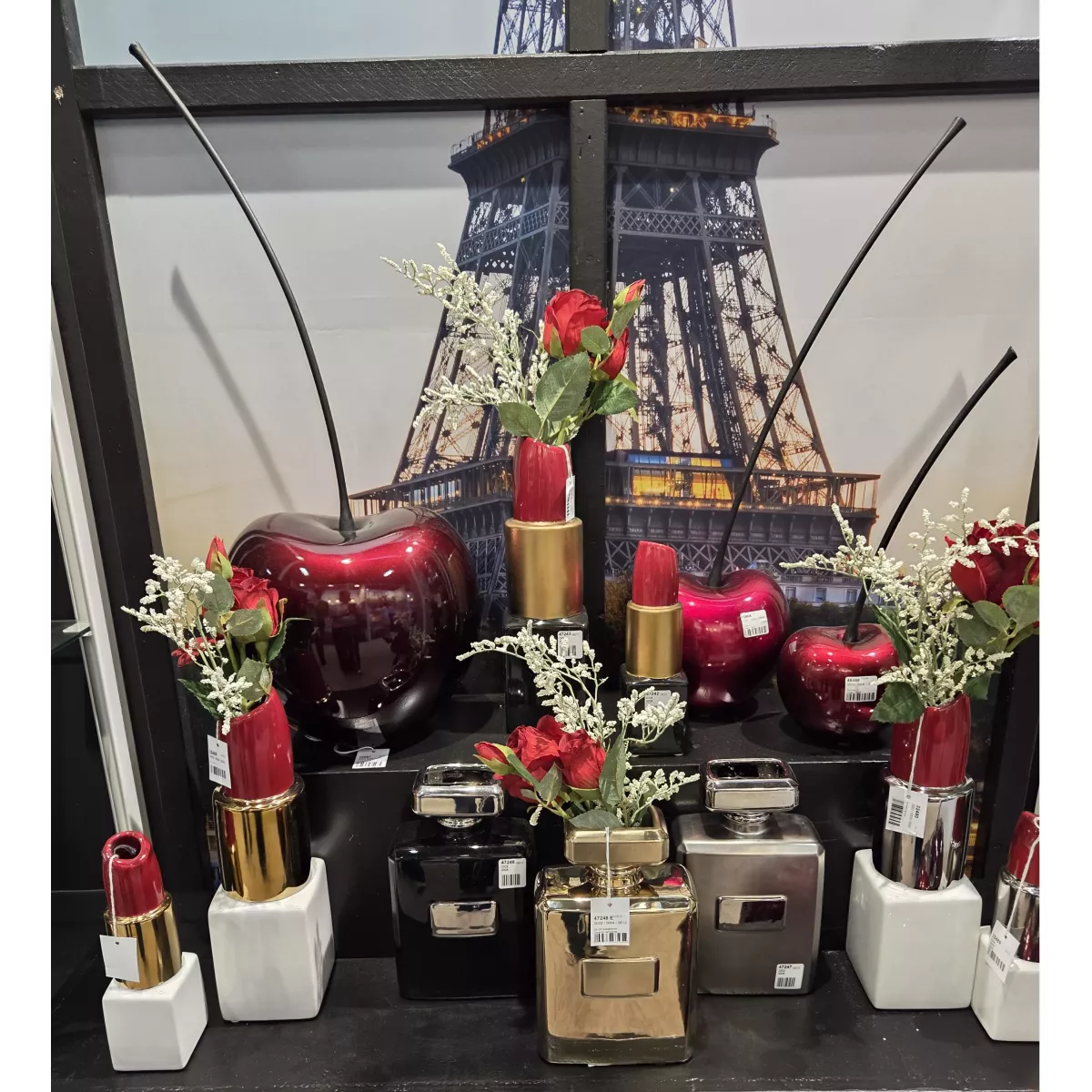 Vase Flacon Parfum Argent