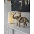 Lampe Porcelaine Fleur H.28
