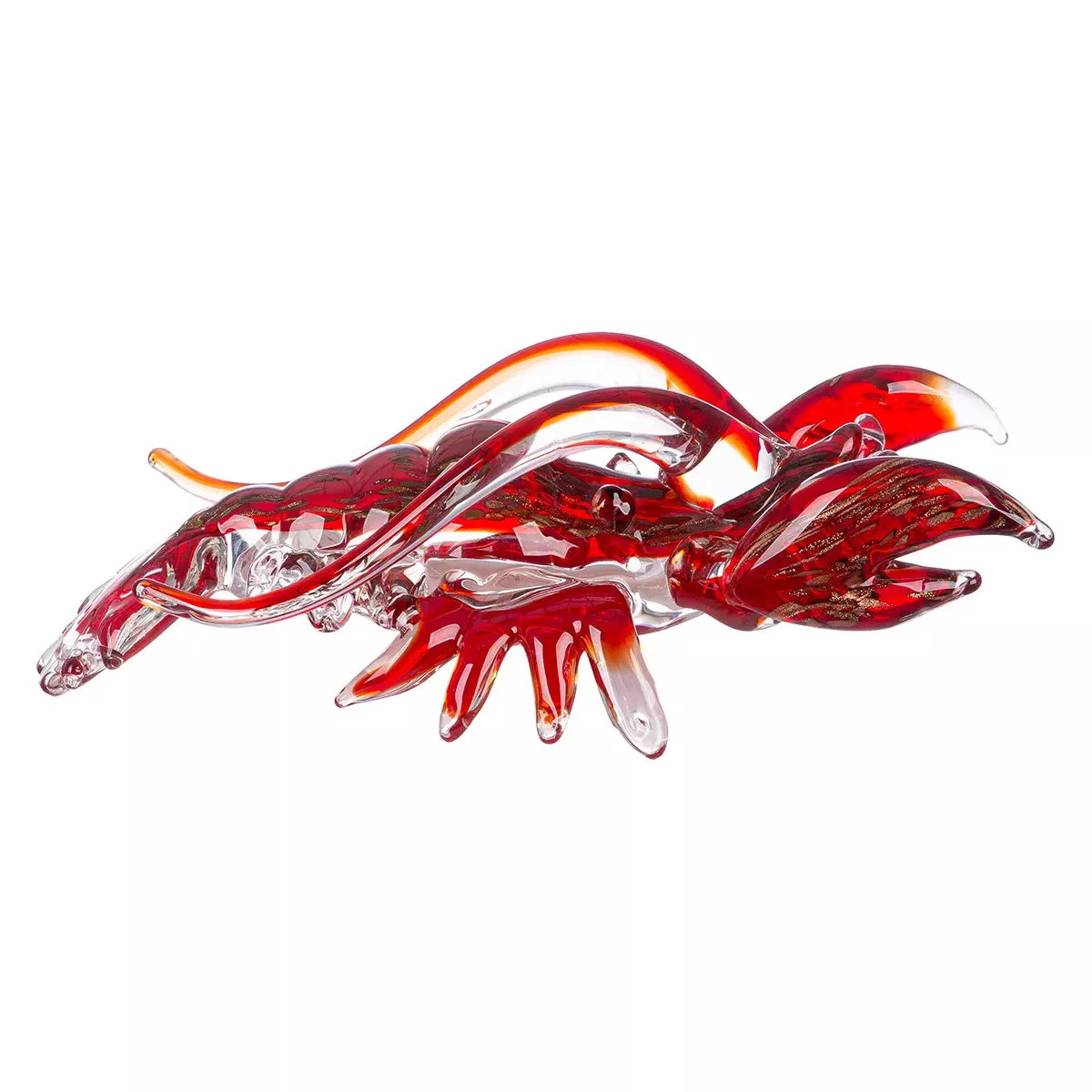 Homard en pate de verre 44 cm