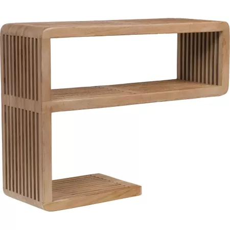 Etagère  murale teck 70 cm