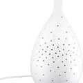 Lampe Porcelaine Bouteille H.33