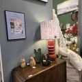 Lampe Twiggy Rouge H.55 CM