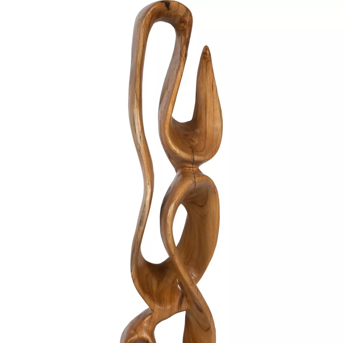 Décoration Totem Naturel Bois Exotique h150
