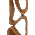 Décoration Totem Naturel Bois Exotique h150