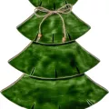 Sapin en Manguier Vert 46h