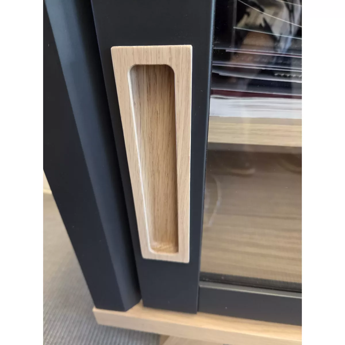 Meuble TV Sesame 180 cm Noir