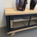 Meuble TV Sesame 180 cm Noir