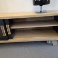 Meuble TV Sesame 180 cm Noir