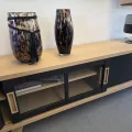Meuble TV Sesame 180 cm Noir