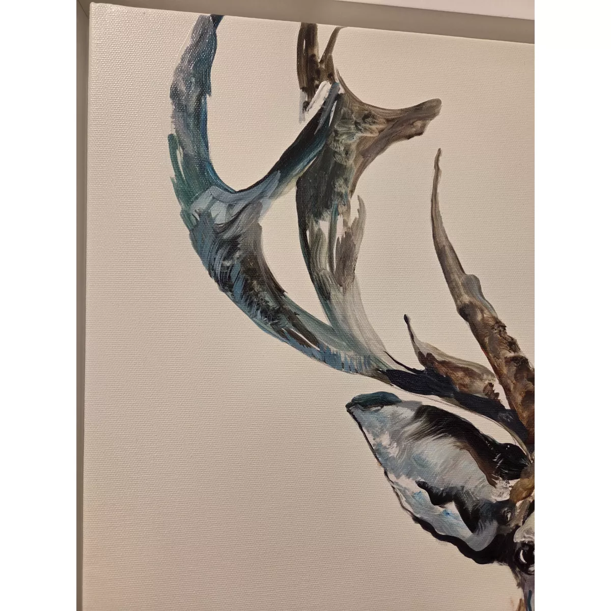 Tableau Tête de Cerf 54x54
