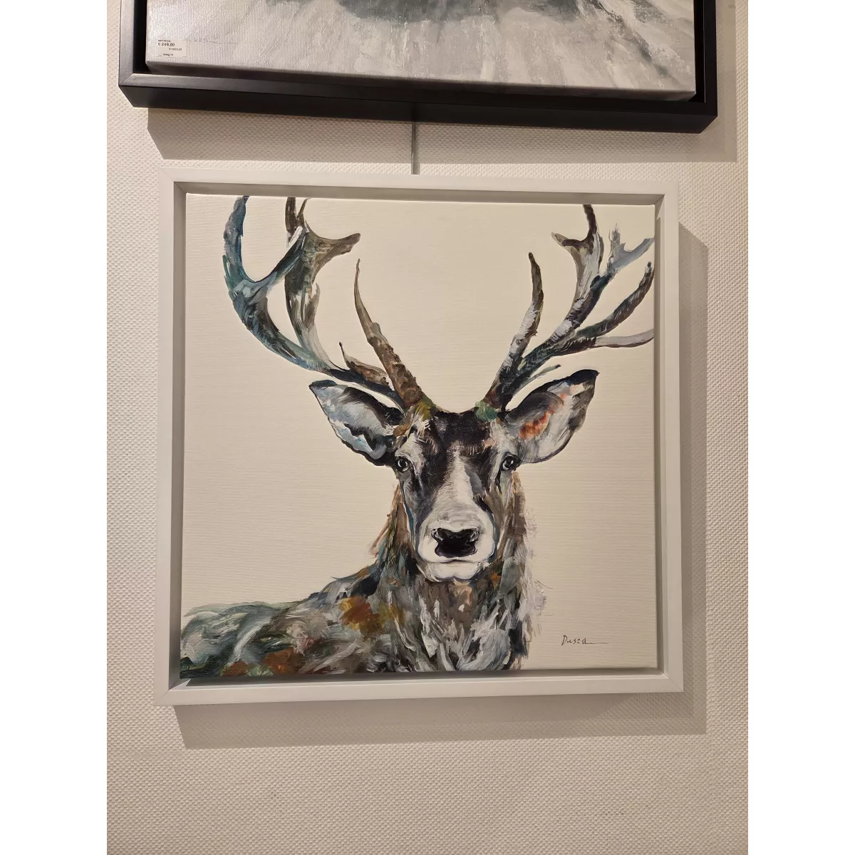 Tableau Tête de Cerf 54x54