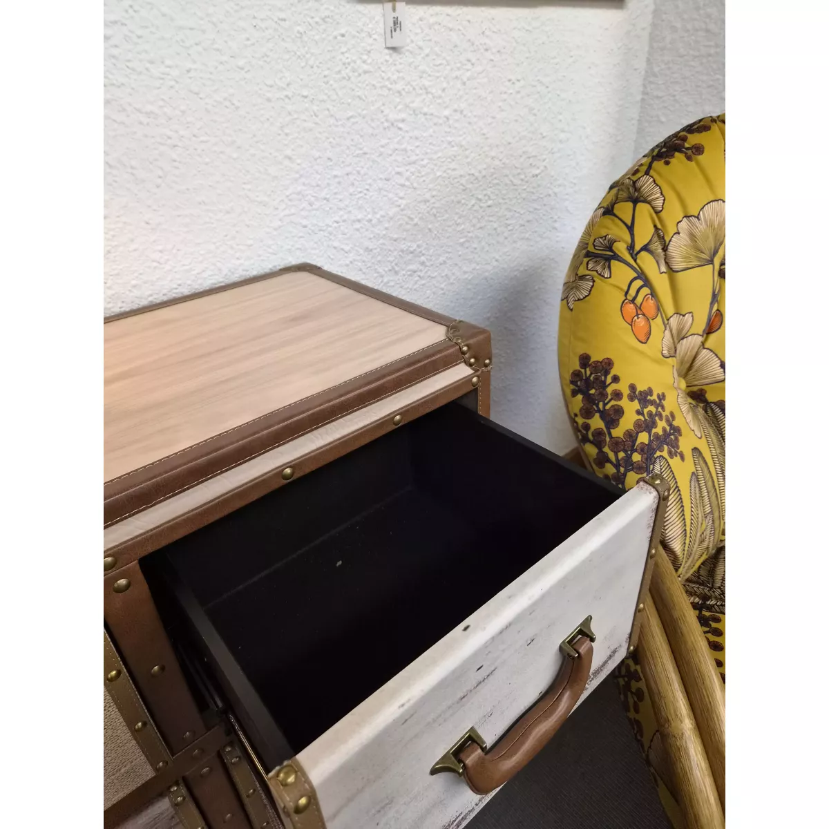 Meuble Valise 6 Tiroirs