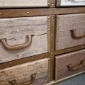 Meuble Valise 6 Tiroirs