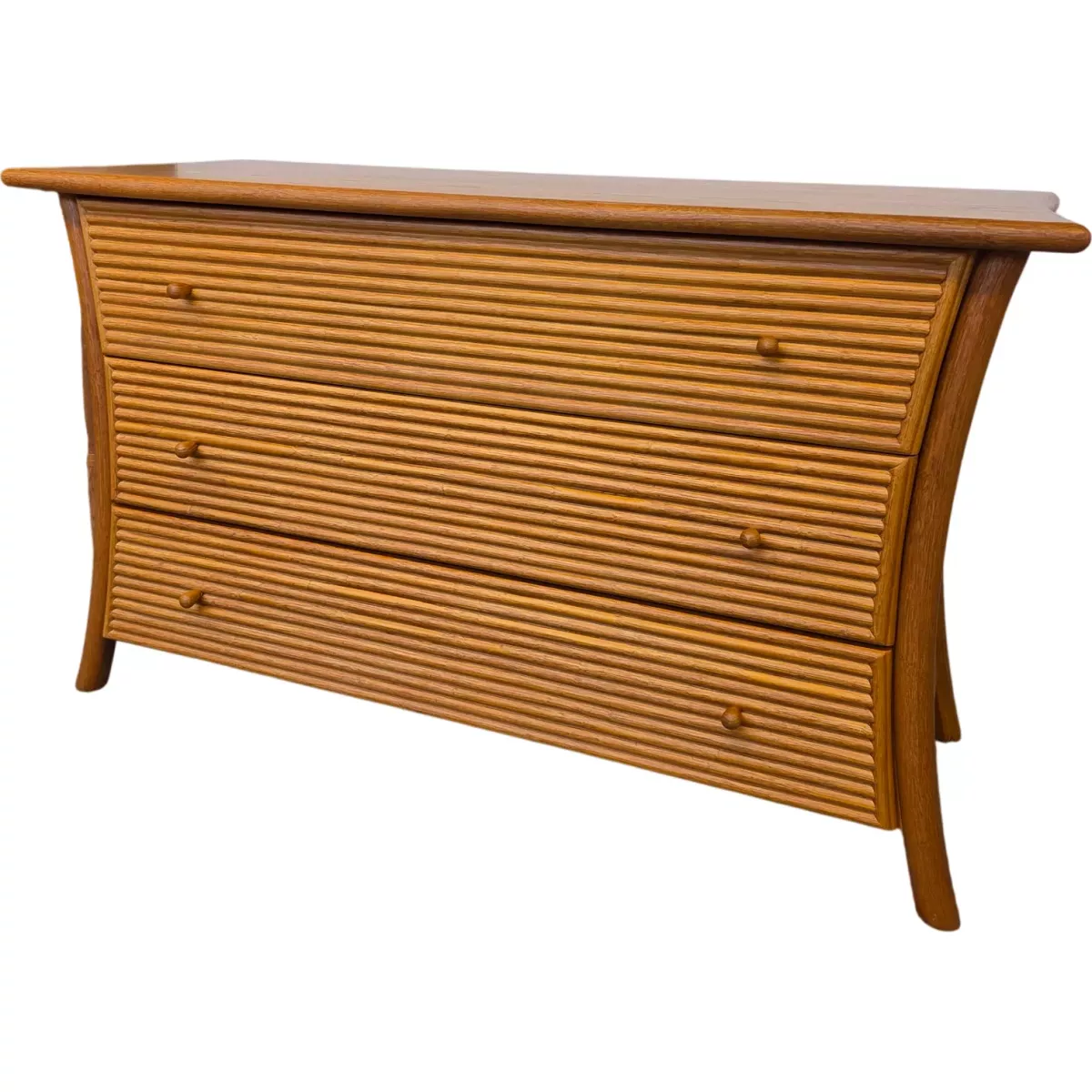 Commode Tortola 3 Tiroirs Cannelle
