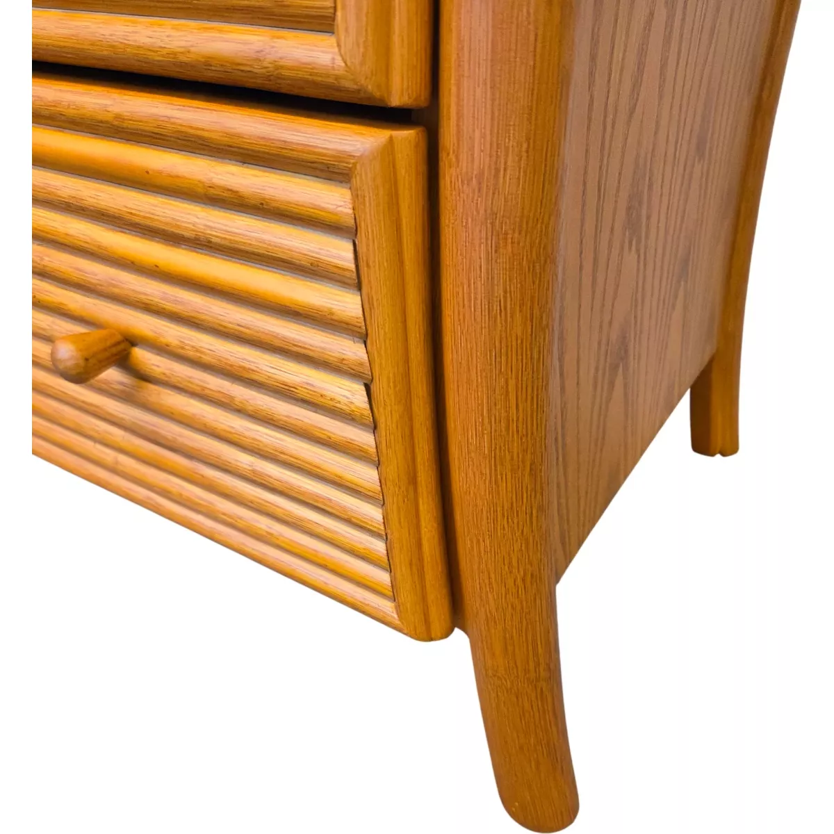 Commode Tortola 3 Tiroirs Cannelle