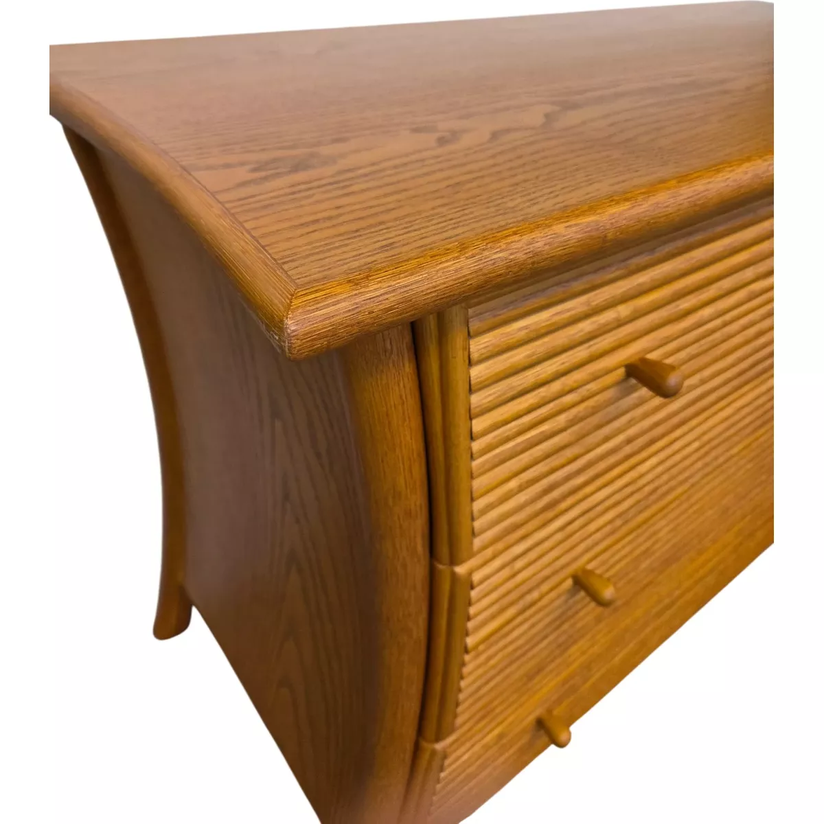 Commode Tortola 3 Tiroirs Cannelle