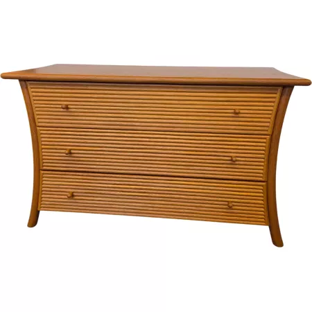 commode tortola en rotin
