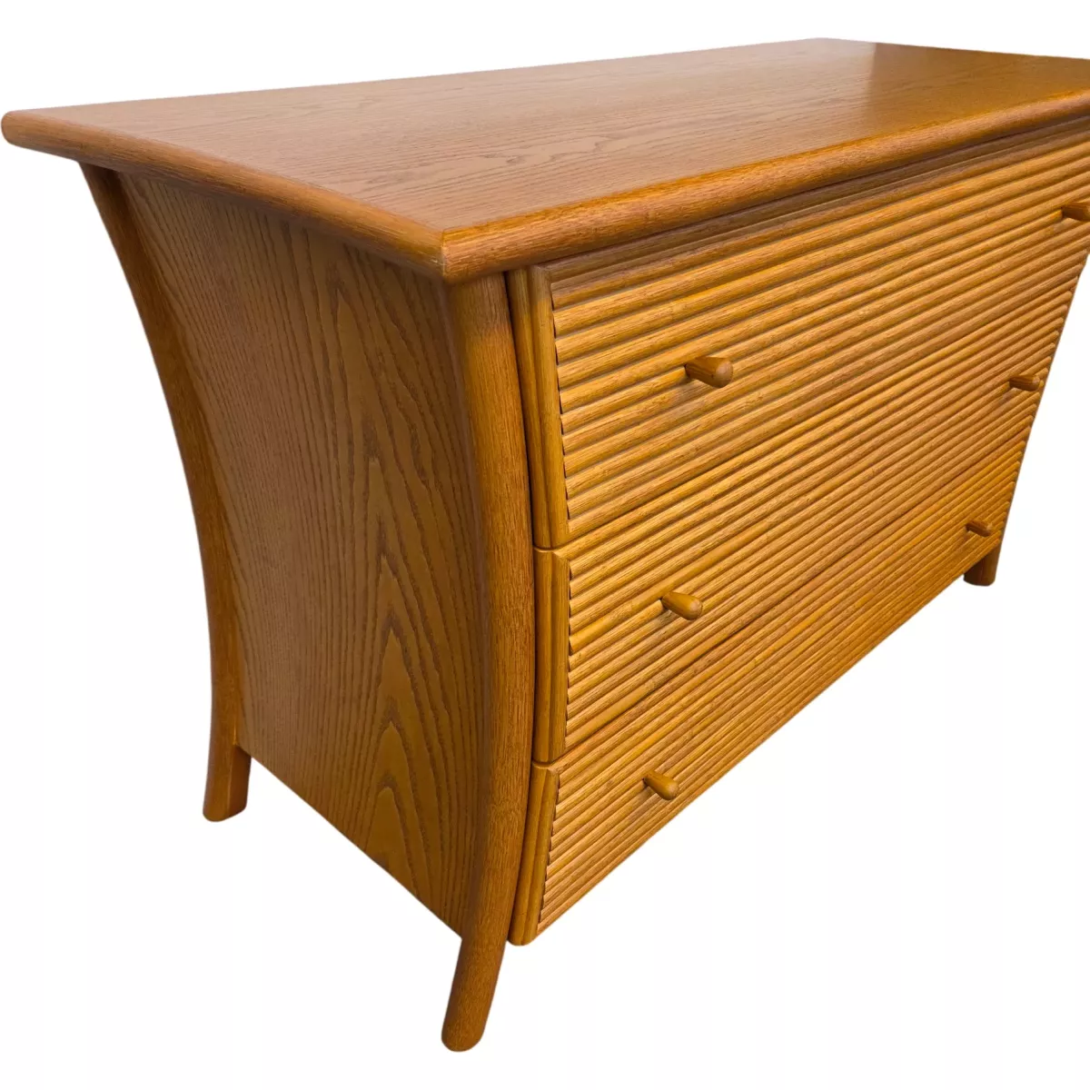 Commode Tortola 3 Tiroirs Cannelle