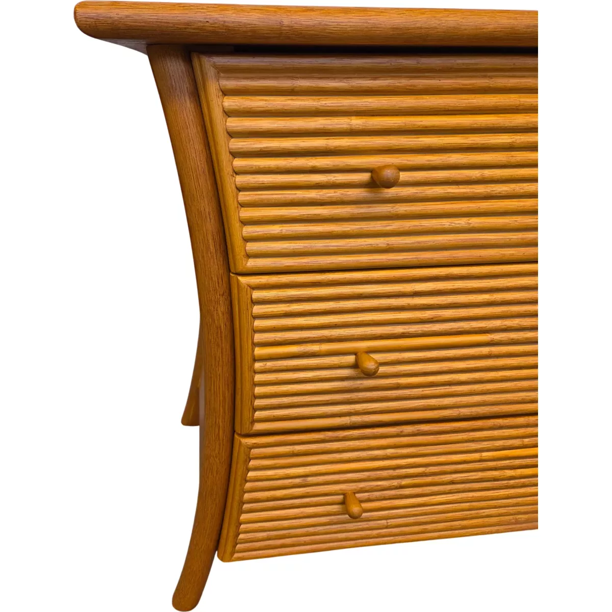 Commode Tortola 3 Tiroirs Cannelle