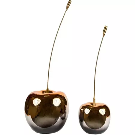 cerises cuivré métalissé de hauteur de 70 cm