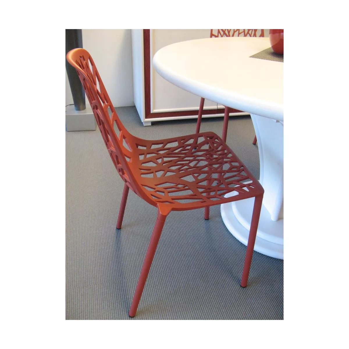 Chaise Aluminium Forest Terracotta