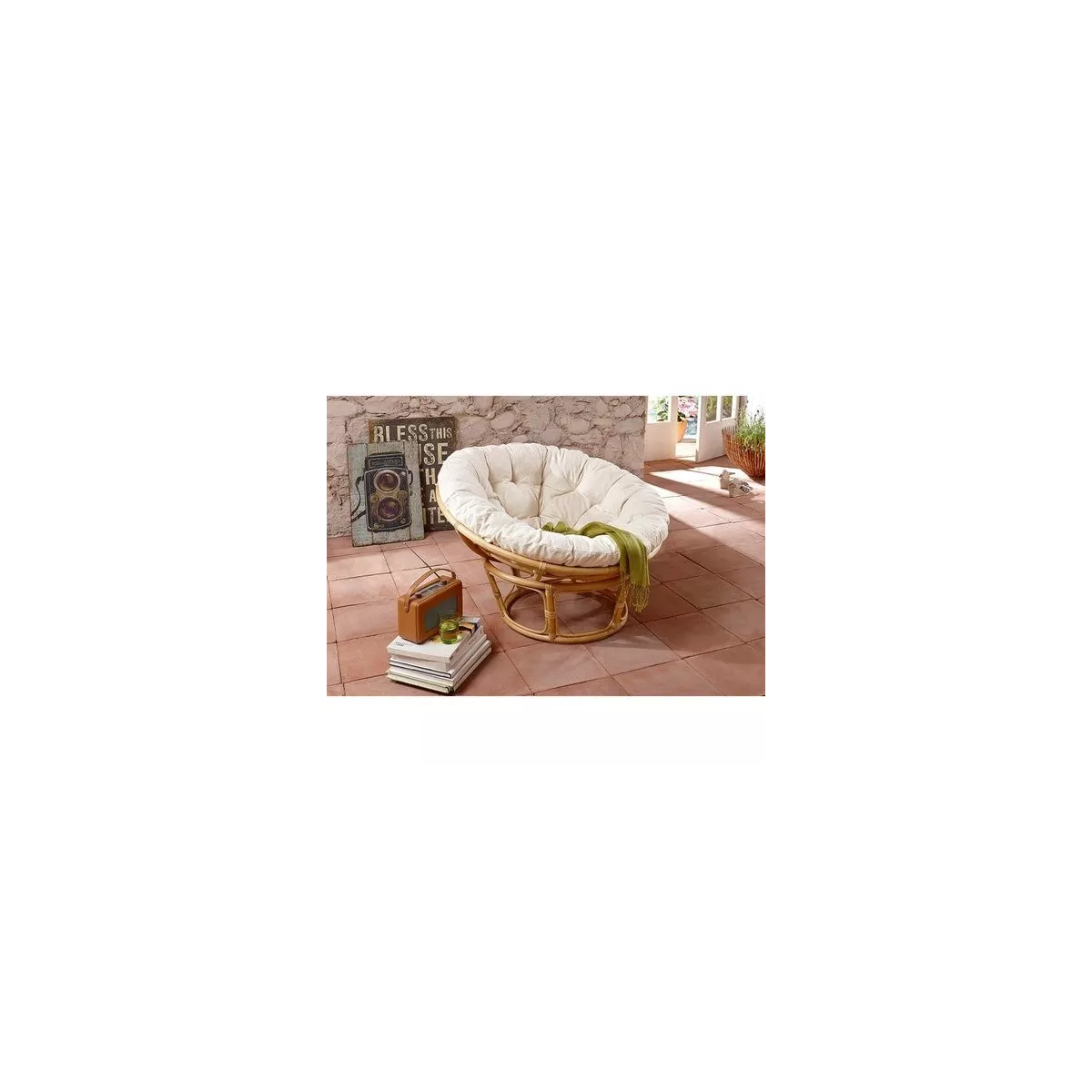 Fauteuil Loveuse Rotin