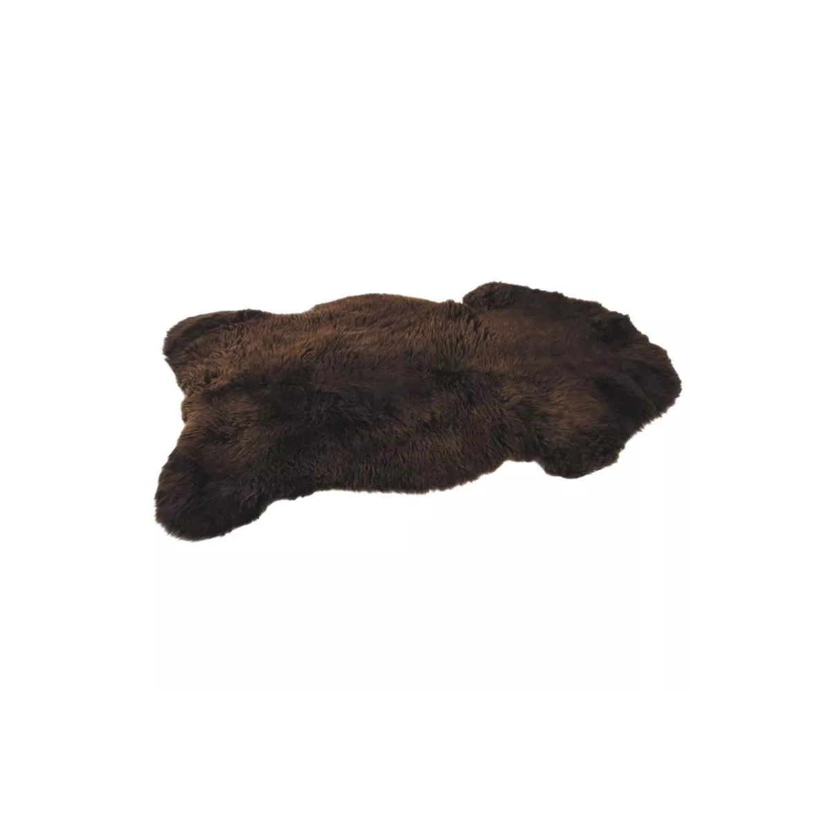 Peau Mouton Marron 110x70