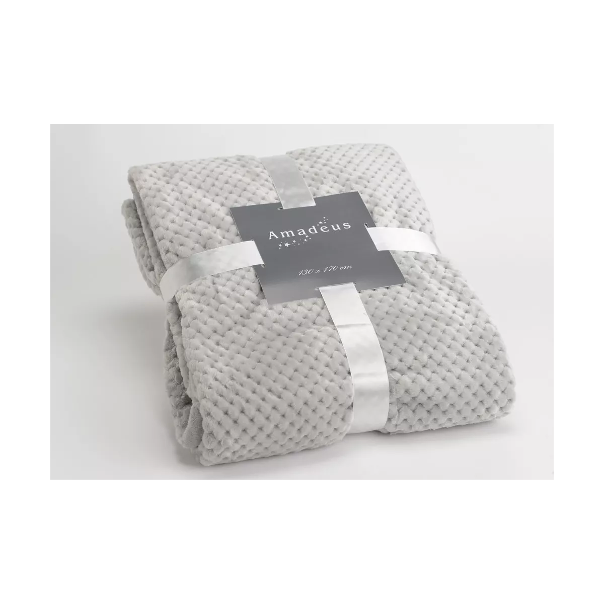 Plaid Damier Gris Clair 130x170