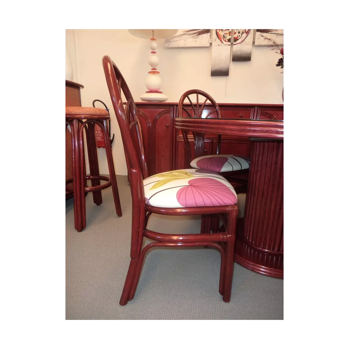 Chaise Seto Prune