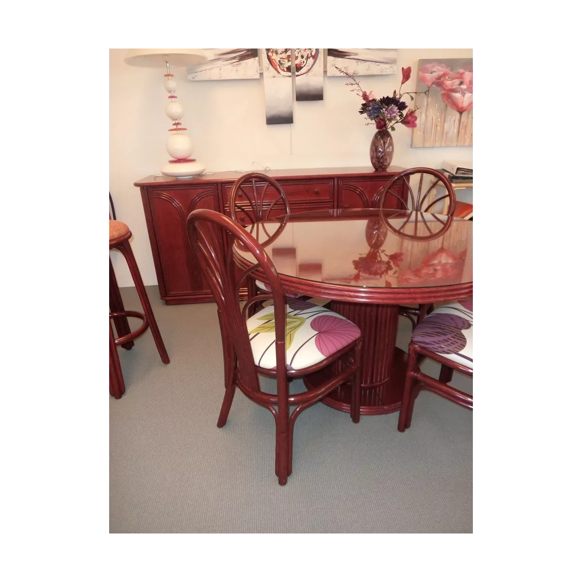 Chaise Seto Prune