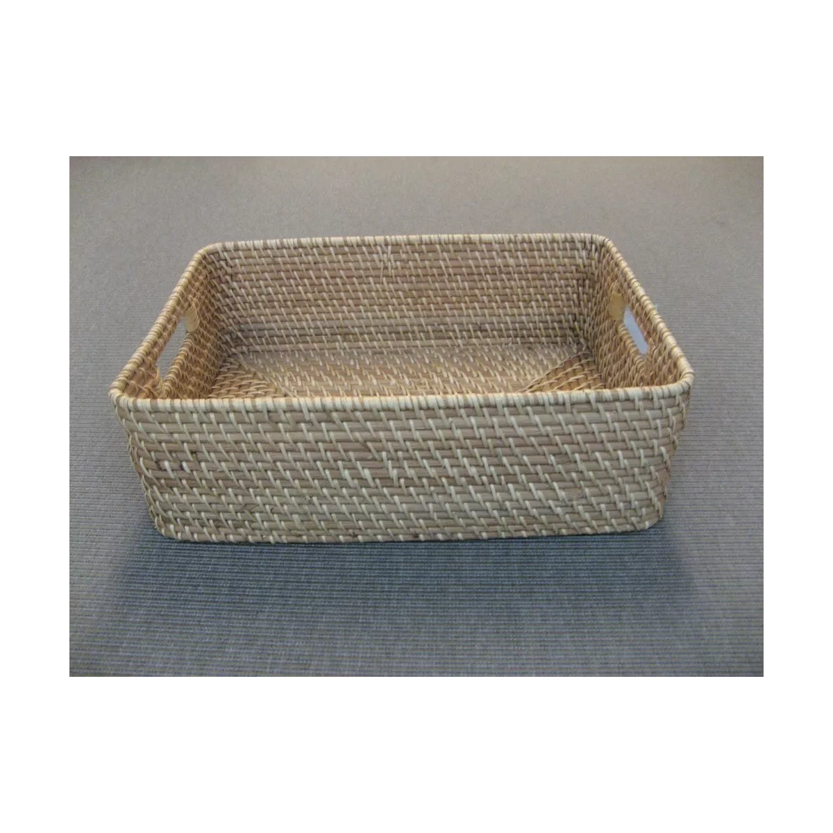 Casier Rotin naturel 40x28