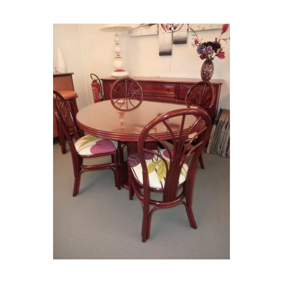Chaise Seto Prune
