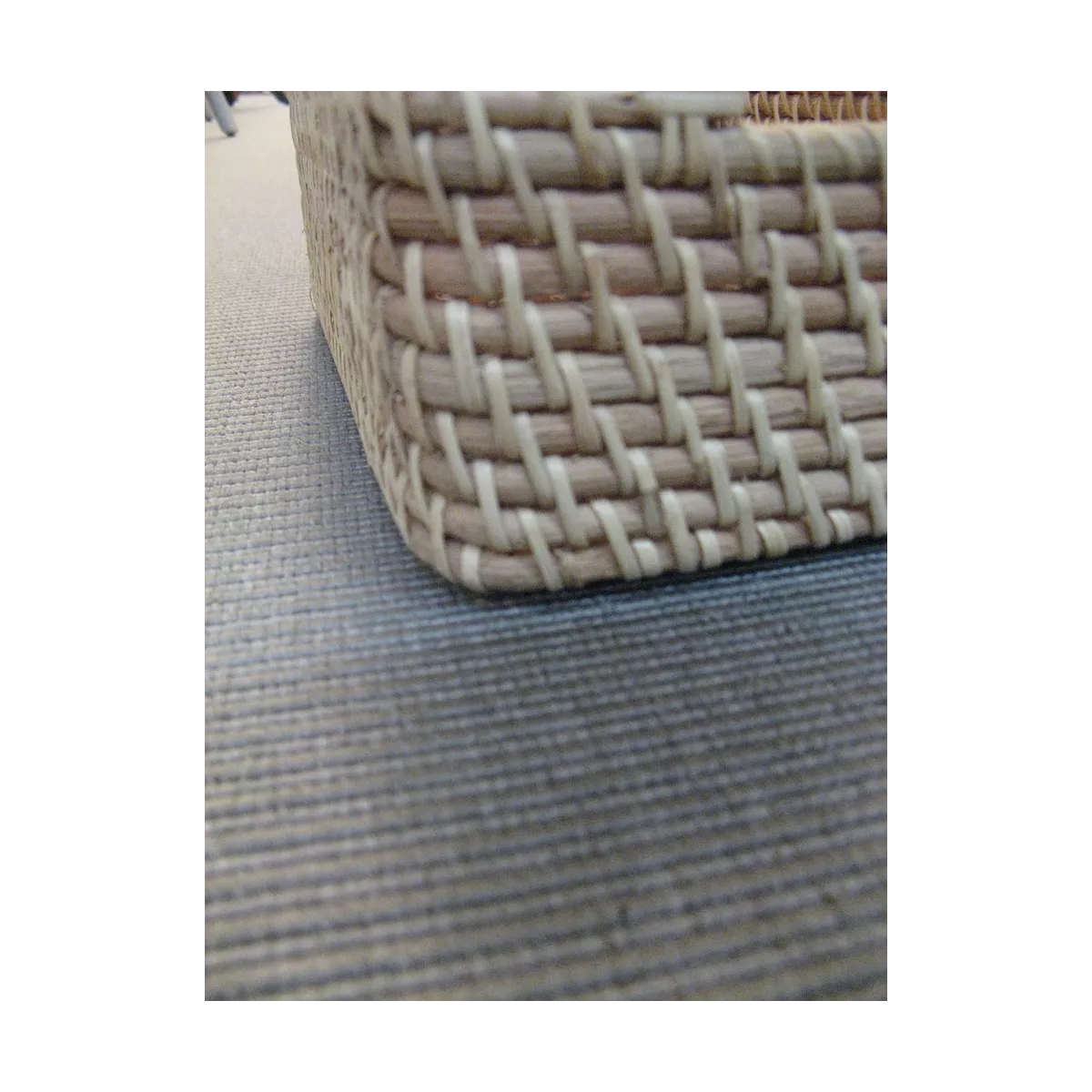Casier Rotin naturel 26x19