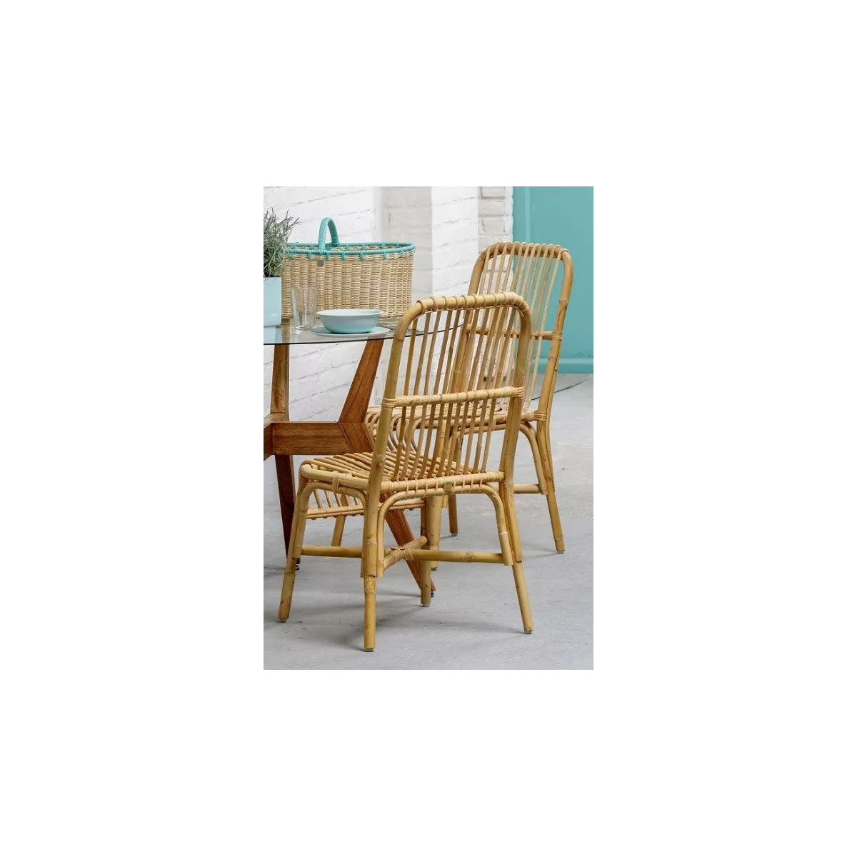 Chaise Valérie Rotin Naturel