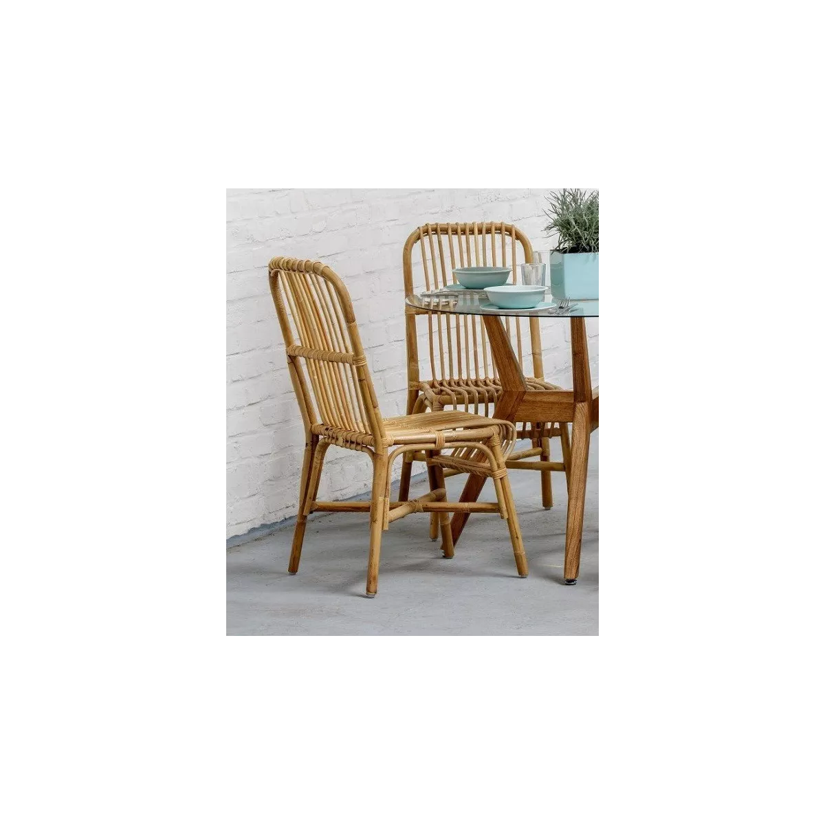 Chaise Valérie Rotin Naturel